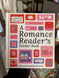 A romance readers sticker book