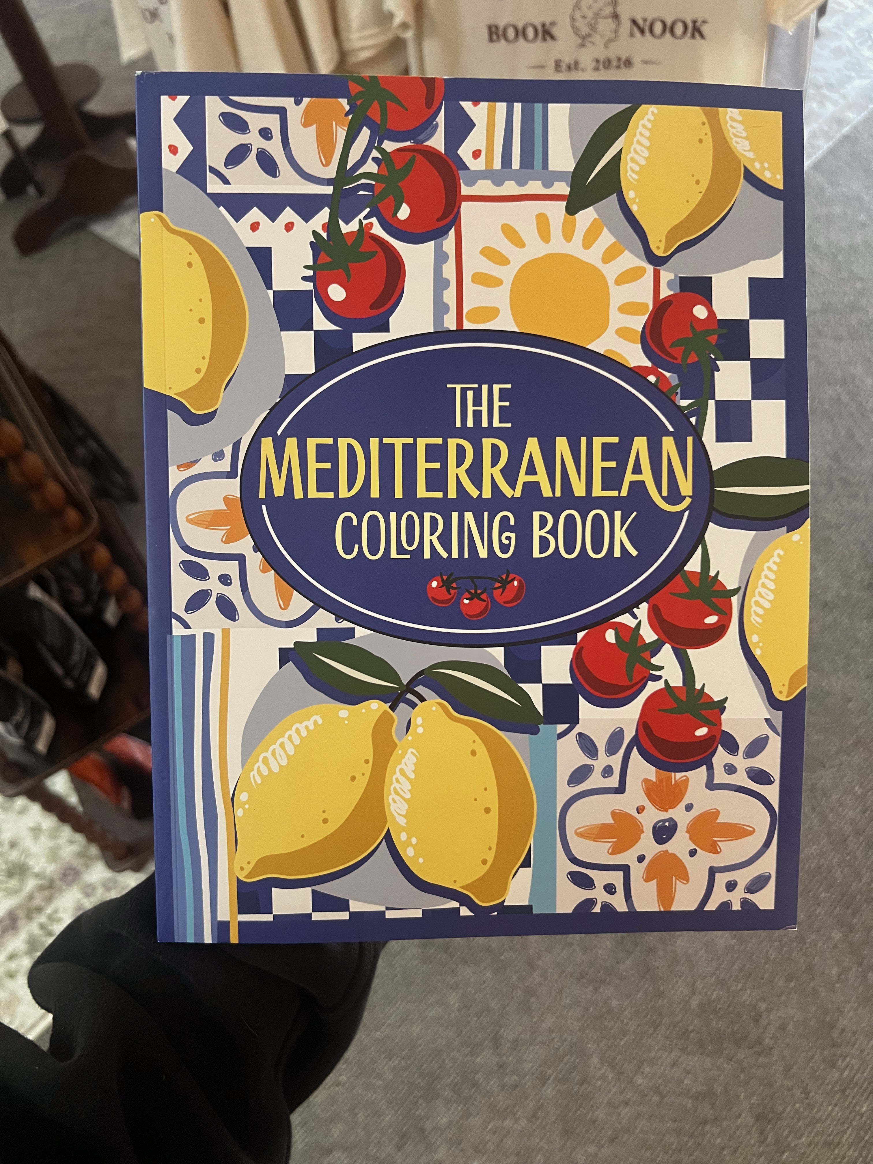 The mediterranean coloring book