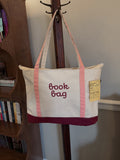 Canvas tote bag 18x12, Book bag
