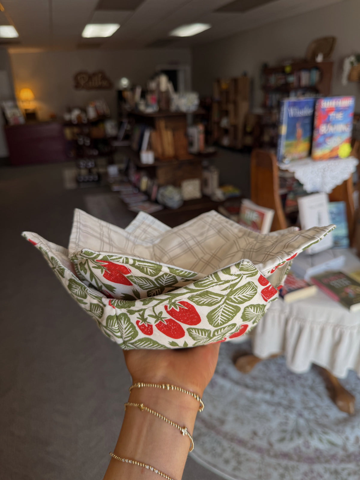 Bowl cozy, Tensaw thread co.