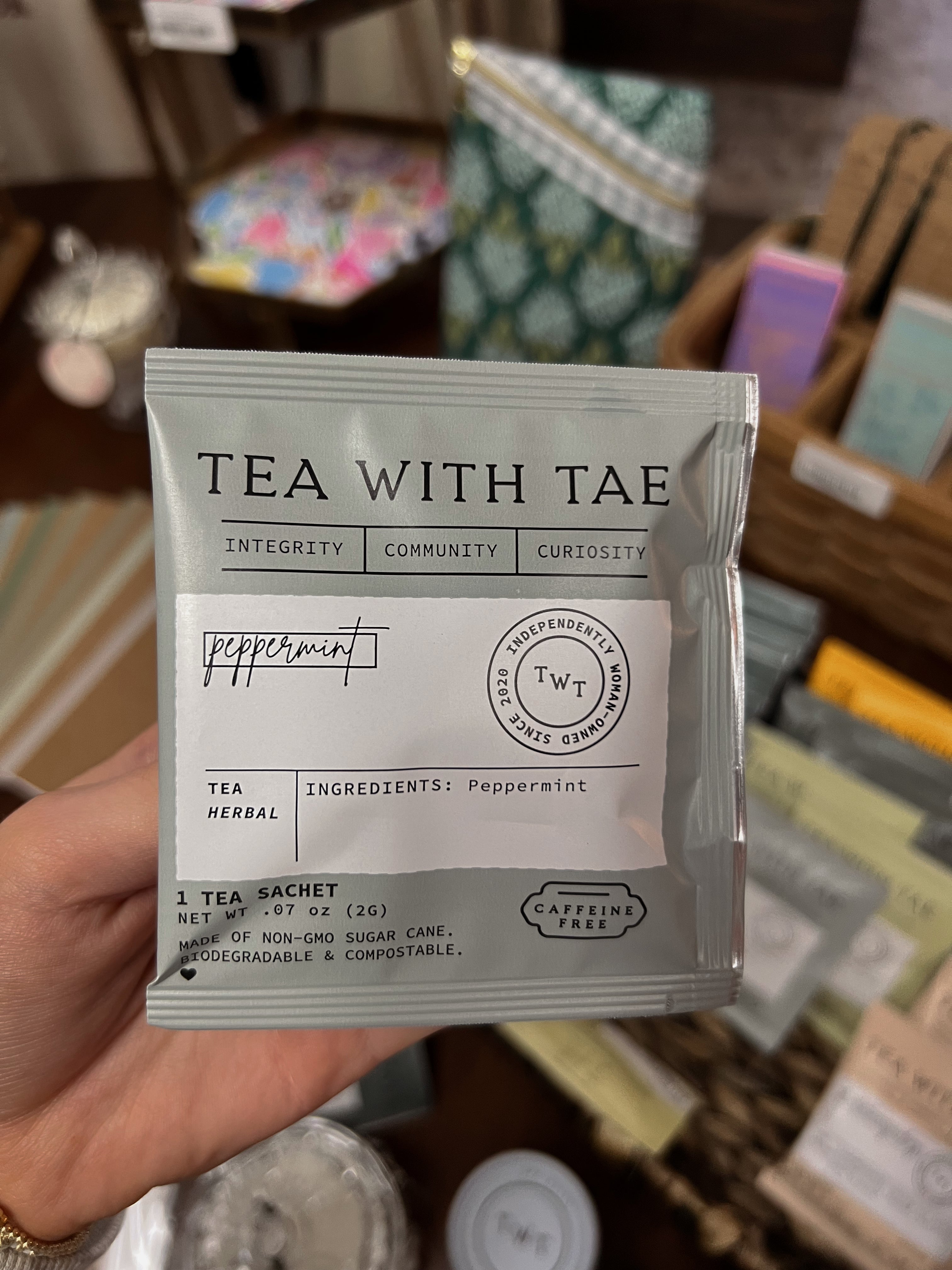 Tea with Tae, Single sachets