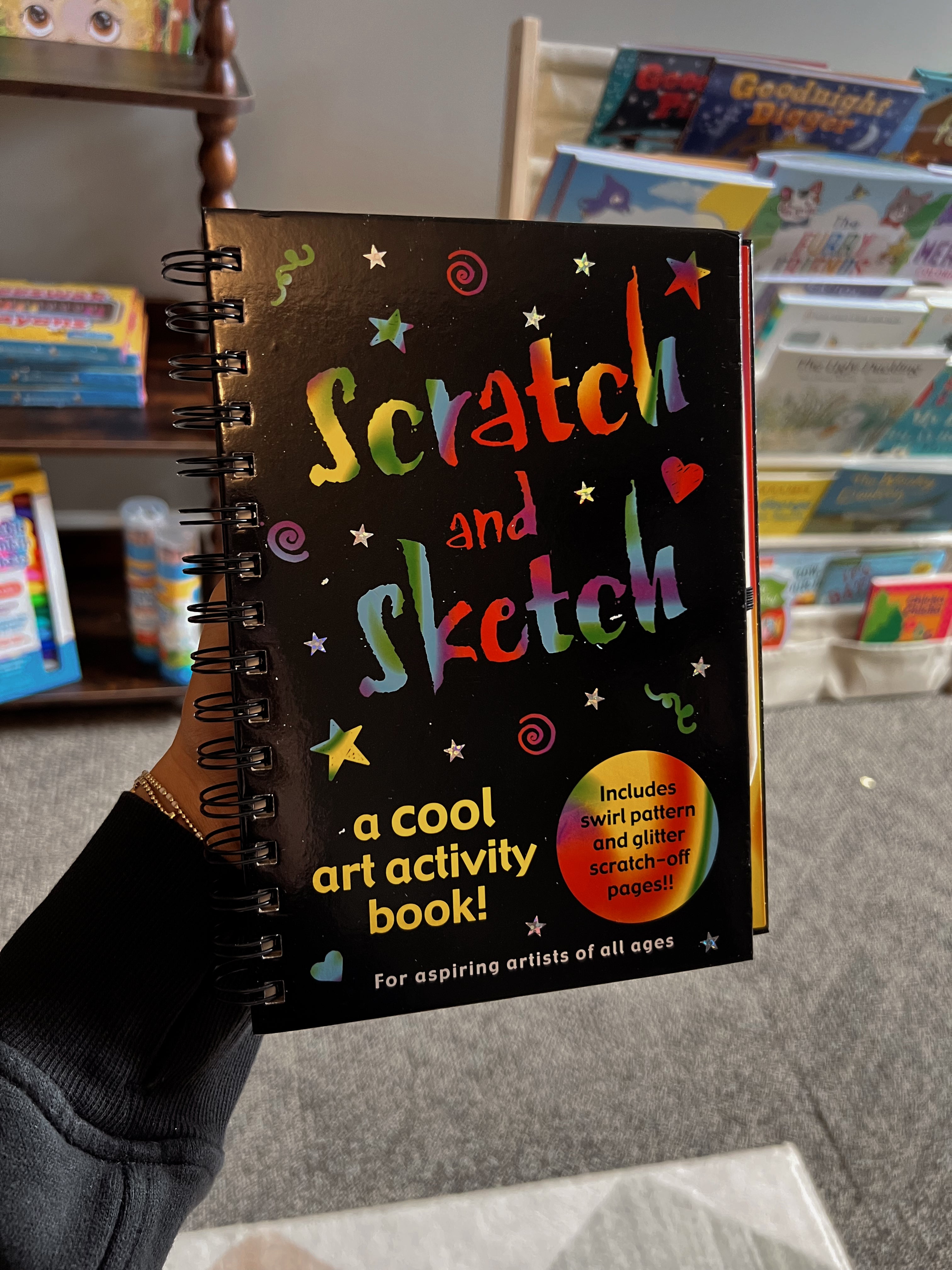 Etching book, Scratch & Sketch