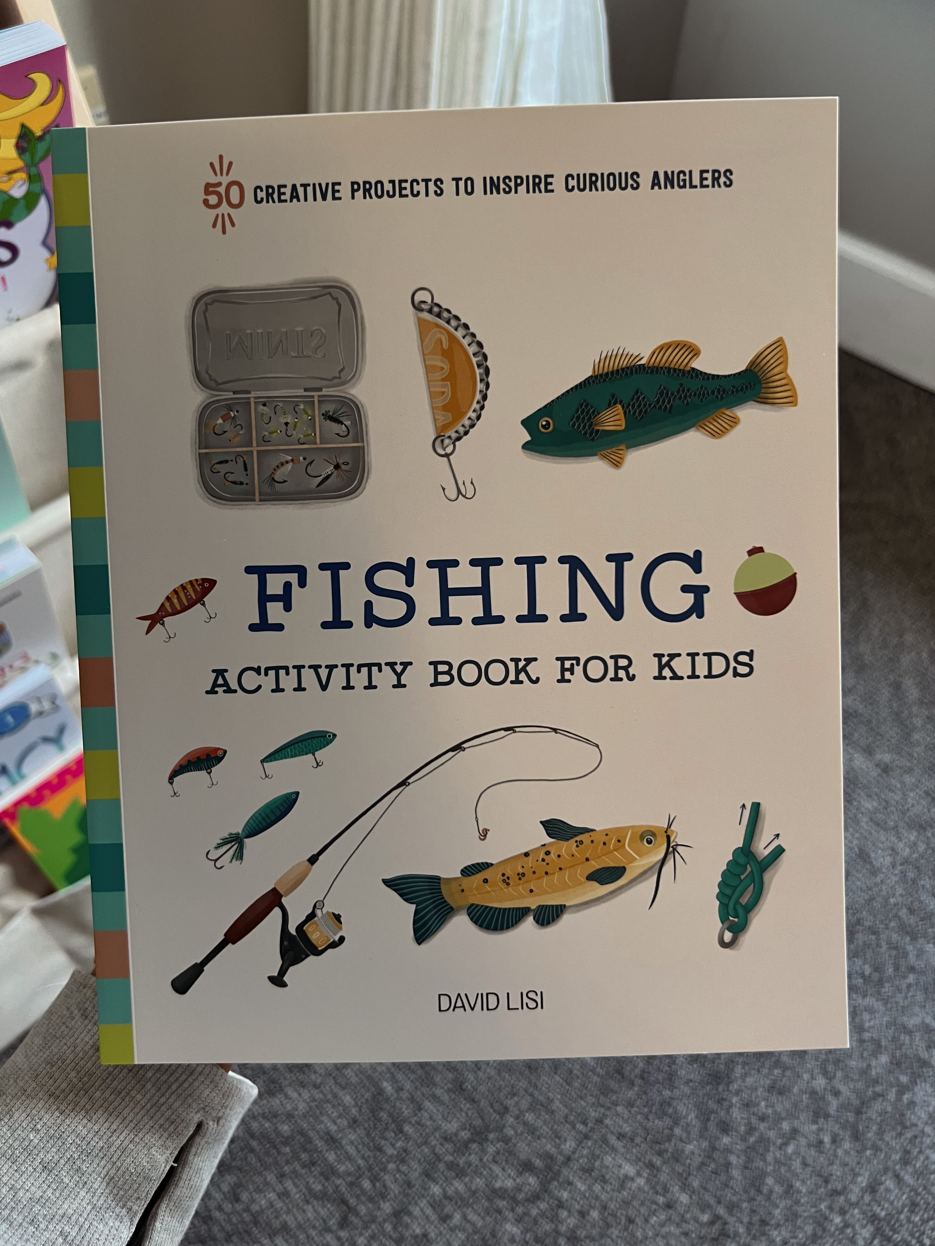 Fishing, Activity Book For Kids