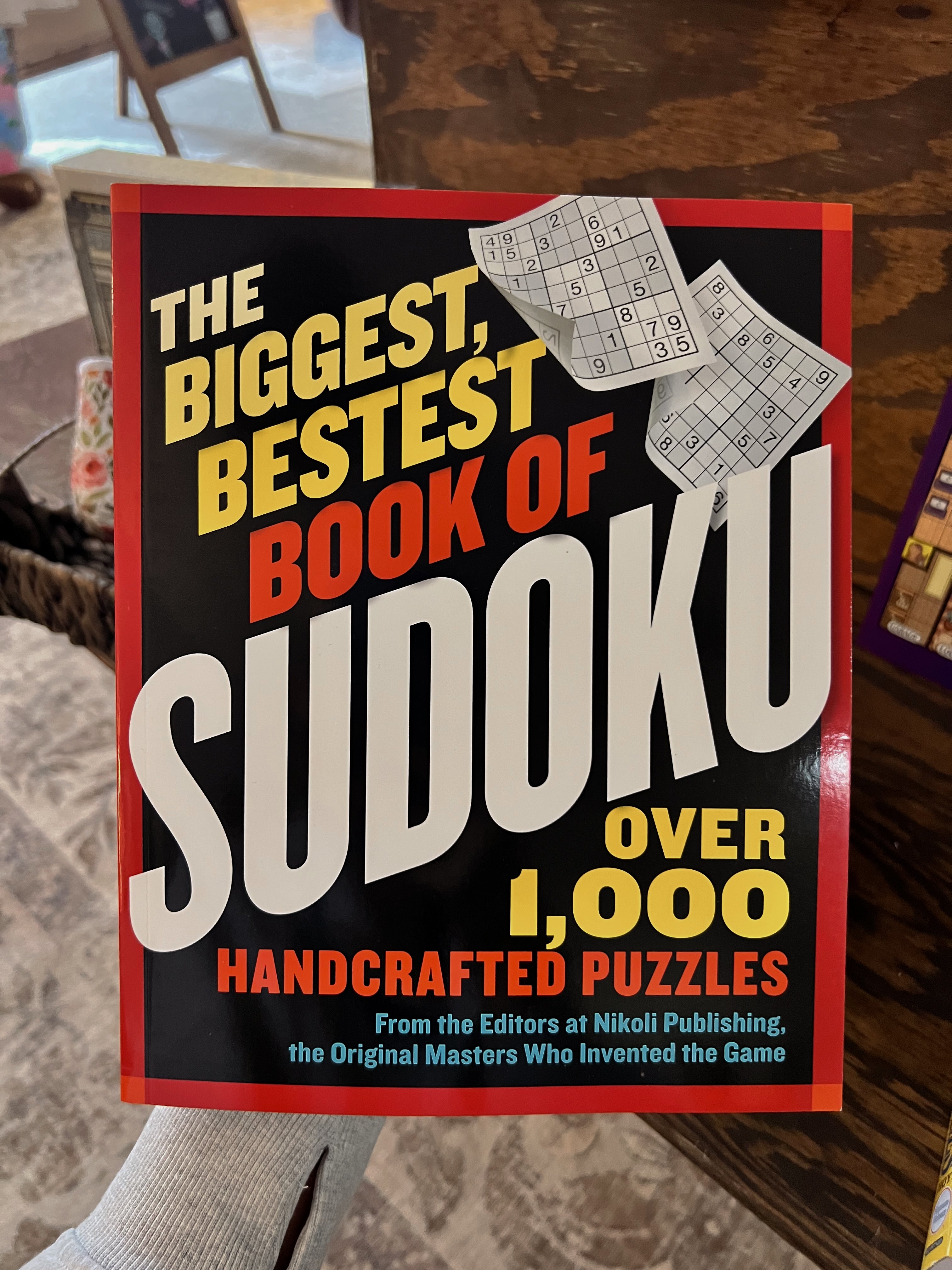 The biggest bestest book of sudoku