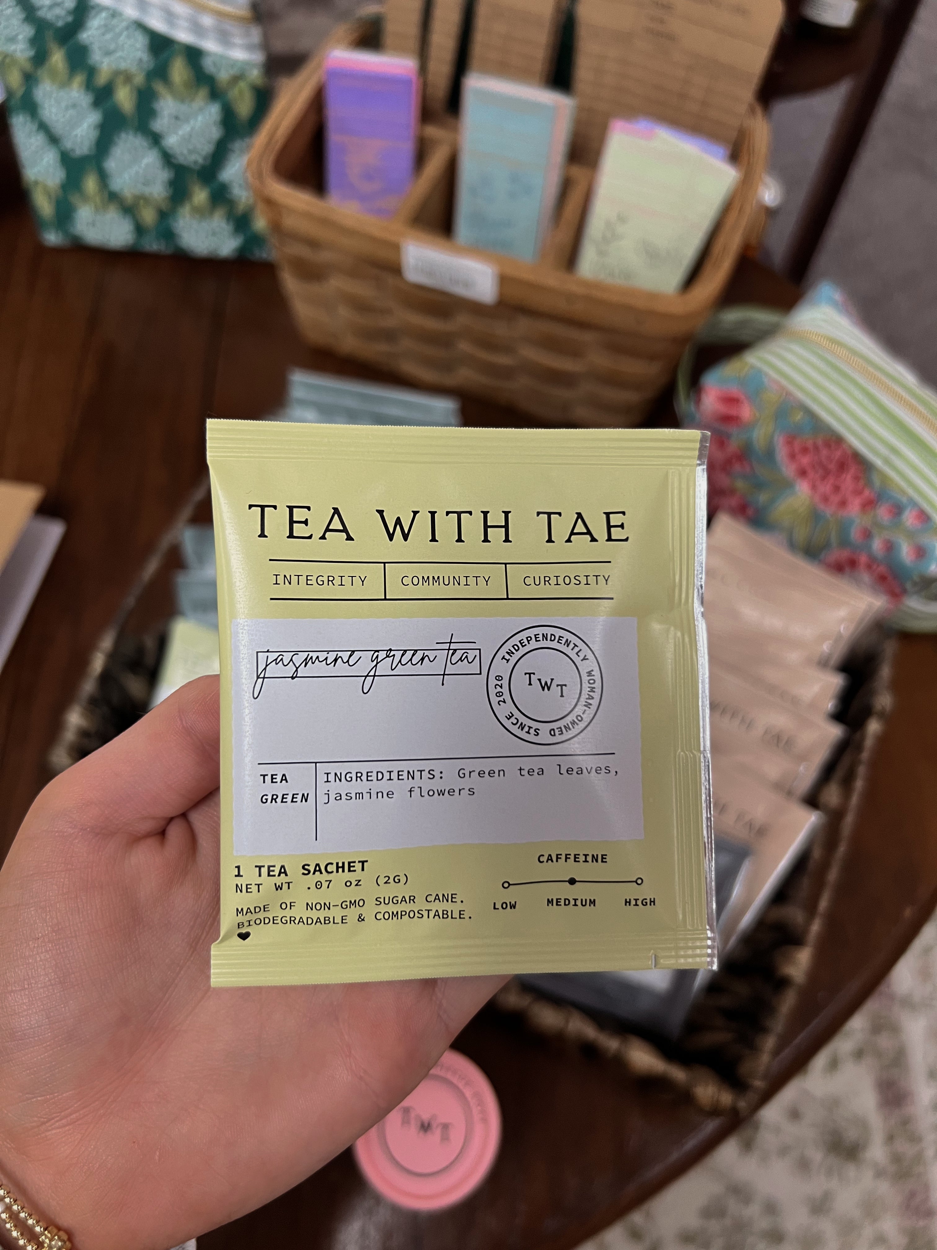 Tea with Tae, Single sachets