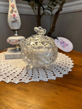 6oz glass candle/ Flora bunda