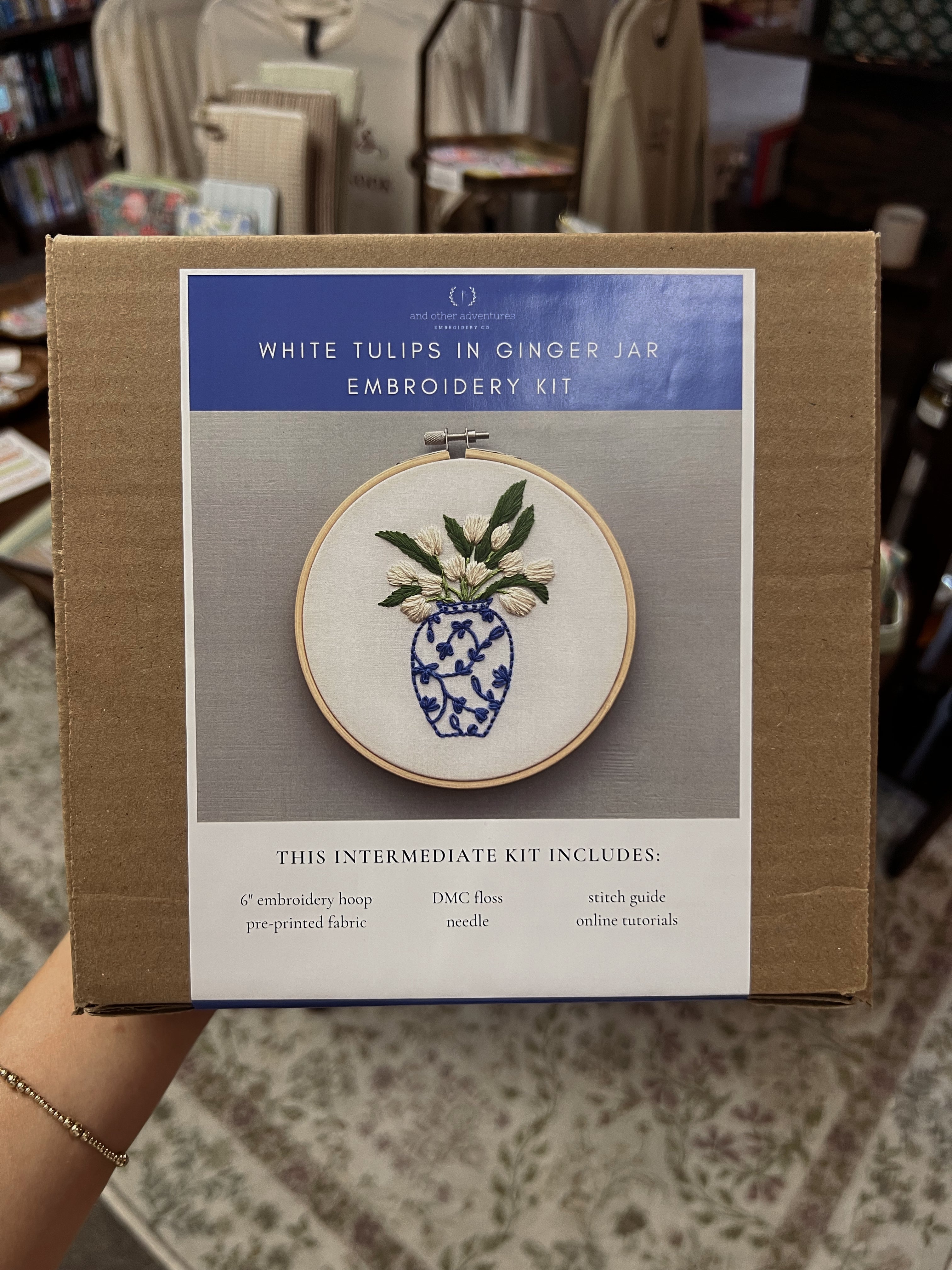 Intermediate embroidery kits
