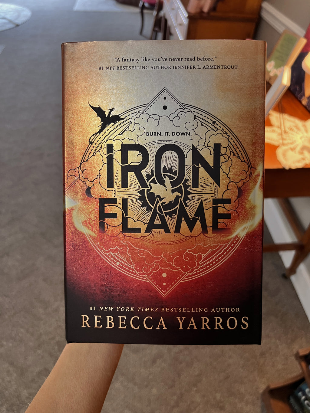 Yarros, Iron flame / Sprayed edges