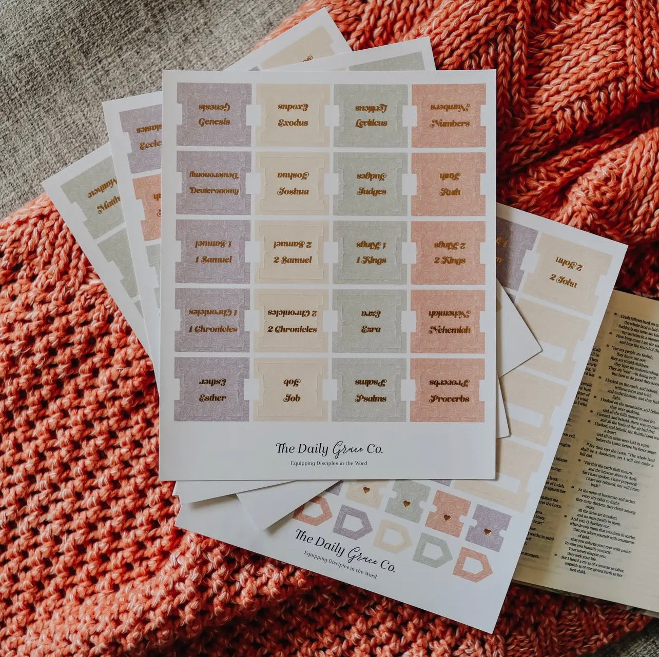Bible Tabs, Daily Grace Co.