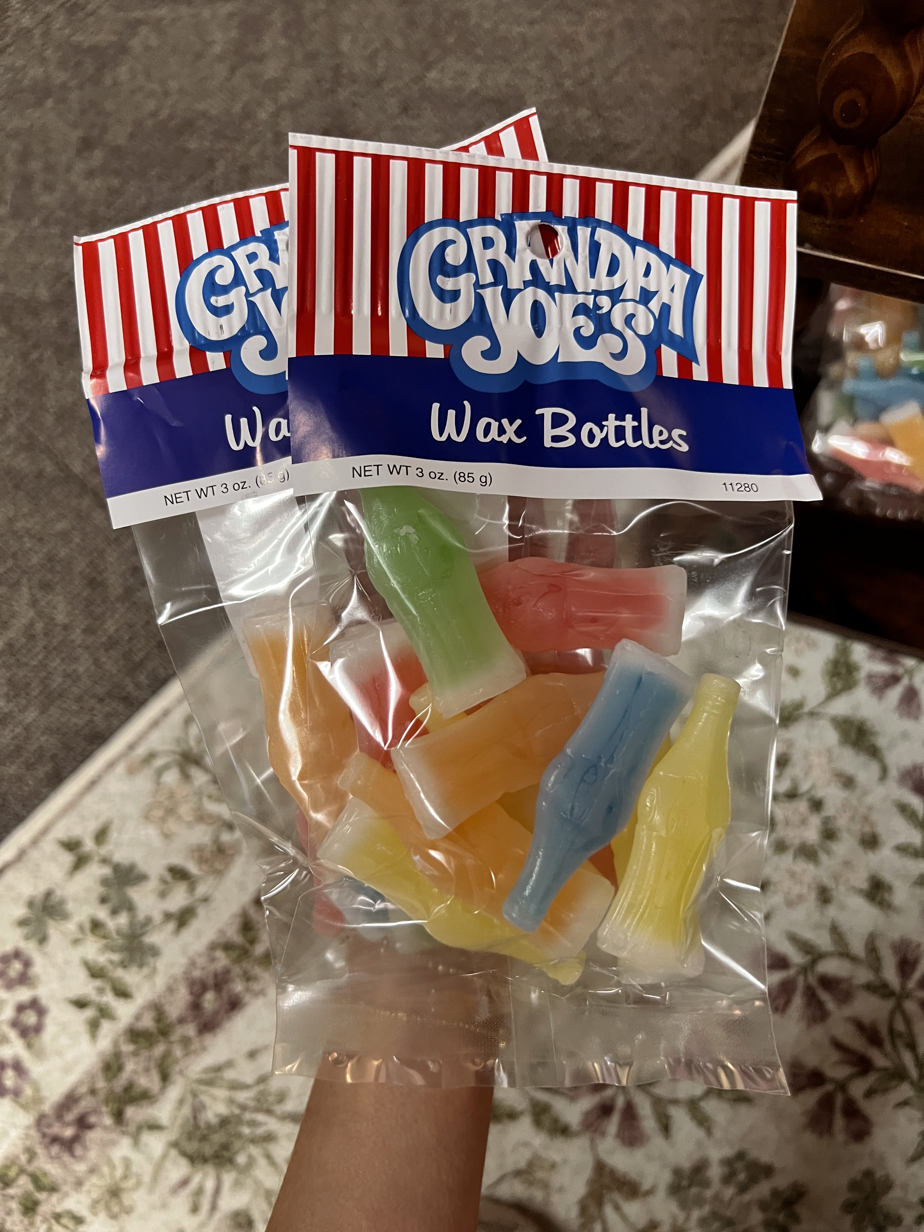 Grandpa joes, Wax bottles