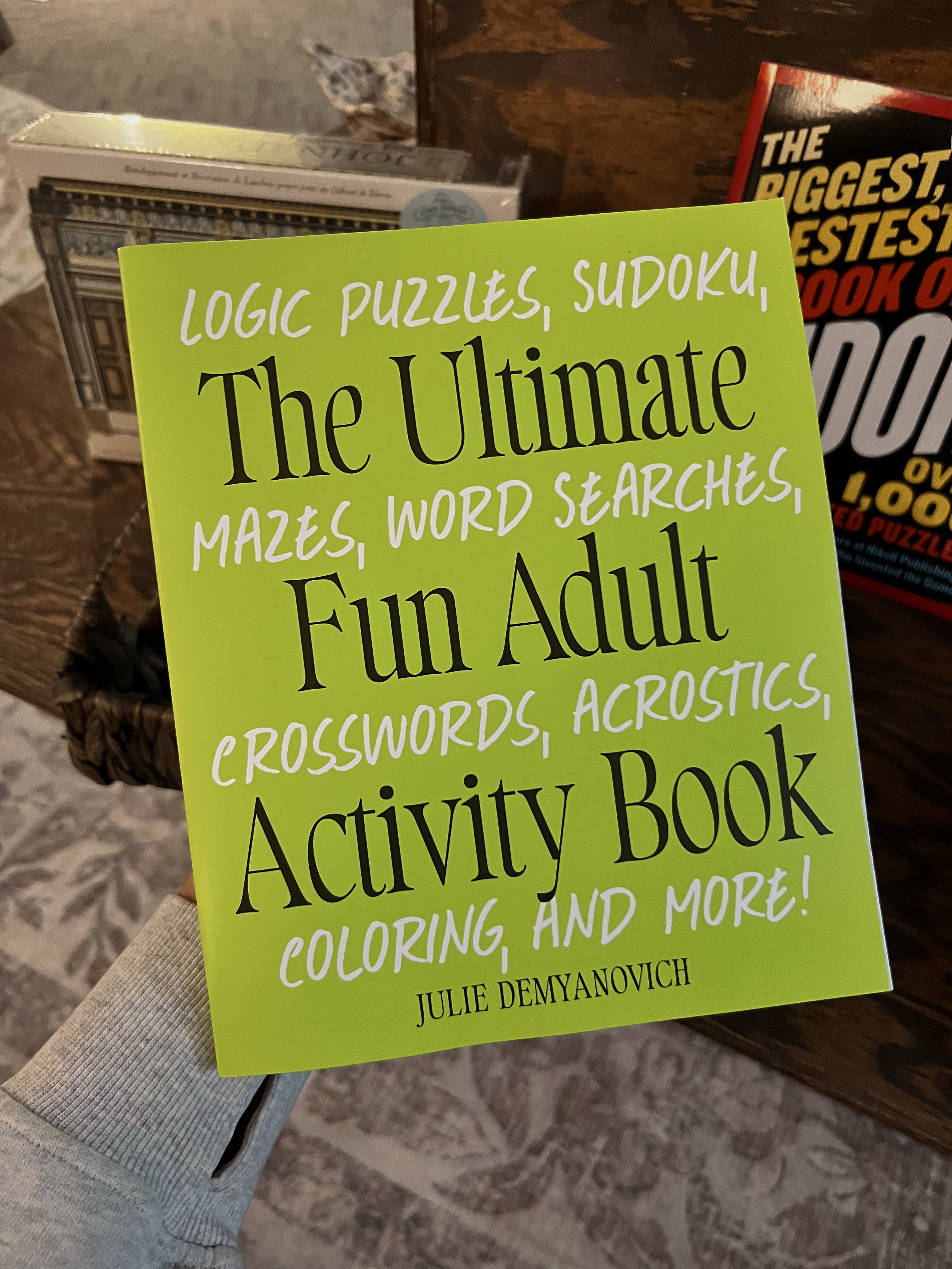 The ultimate fun adult activity book