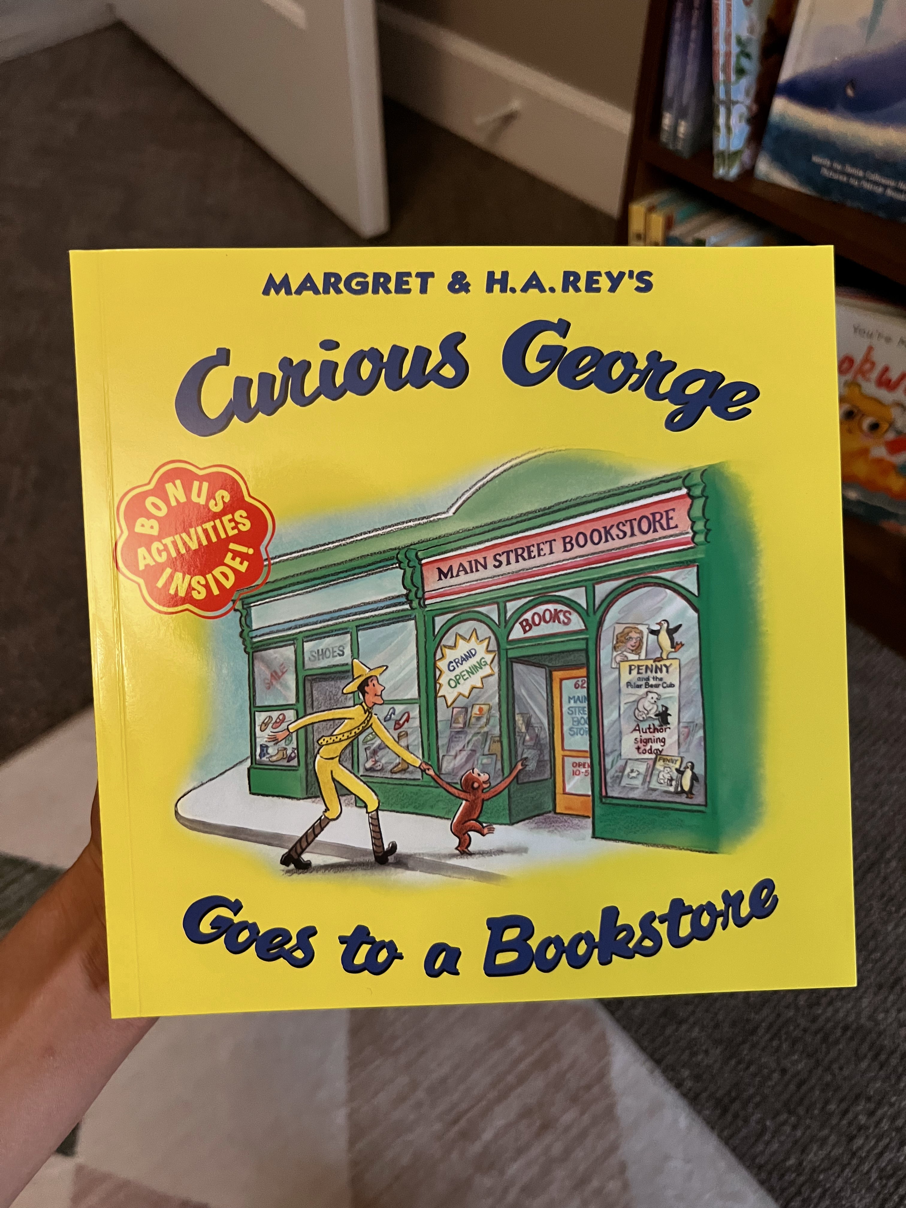 Curious George Goes To The Bookstore