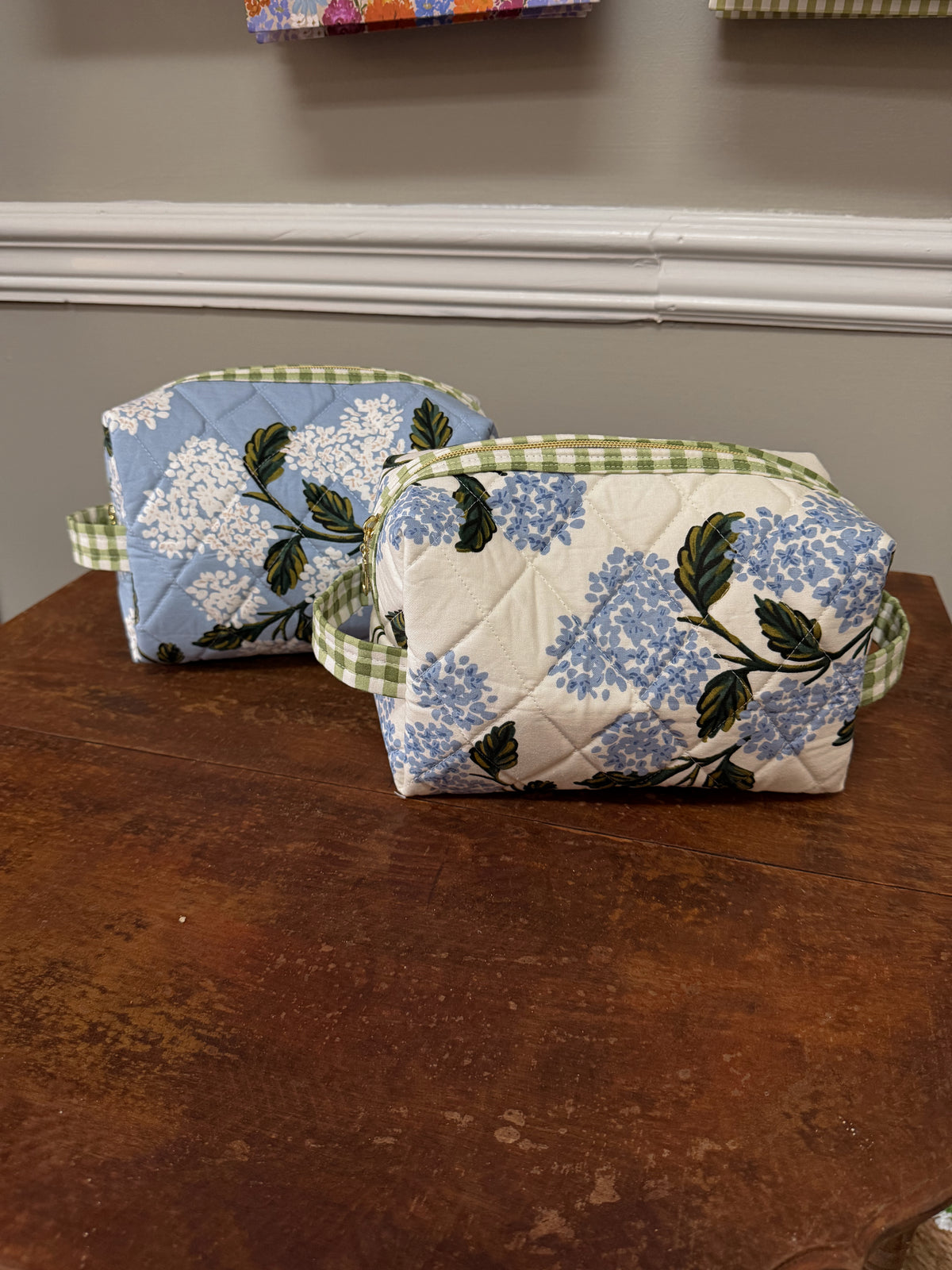 Large cosmetic bag, Tensaw thread co.