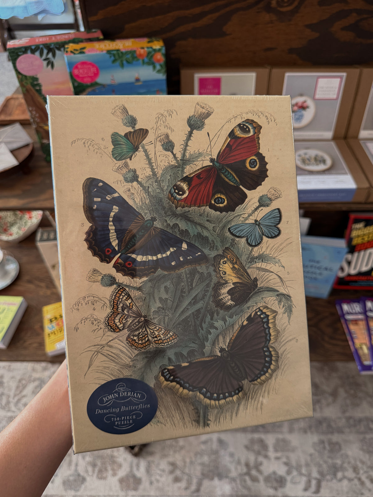 John derian dancing butterflies, 750pc puzzle