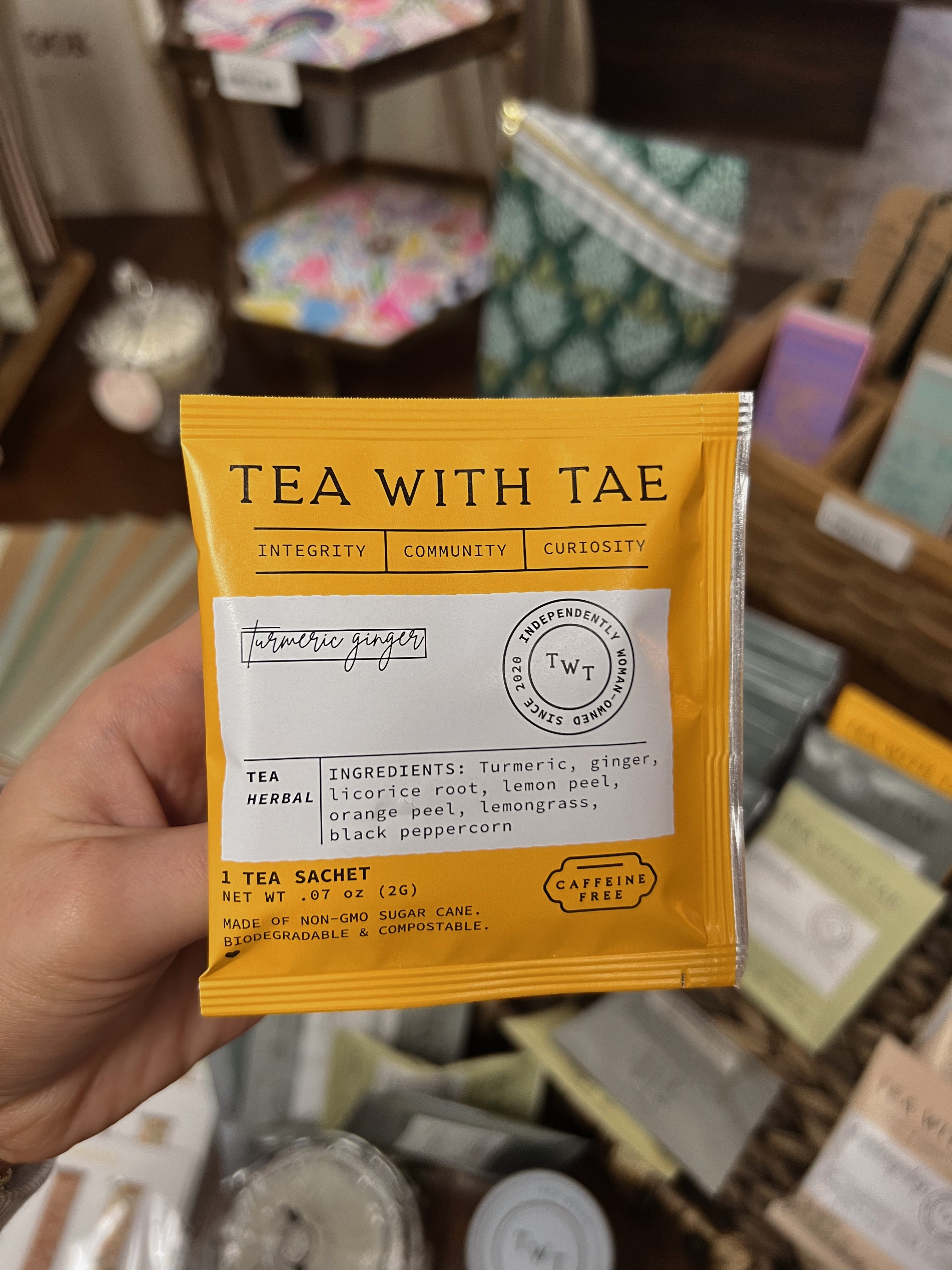 Tea with Tae, Single sachets