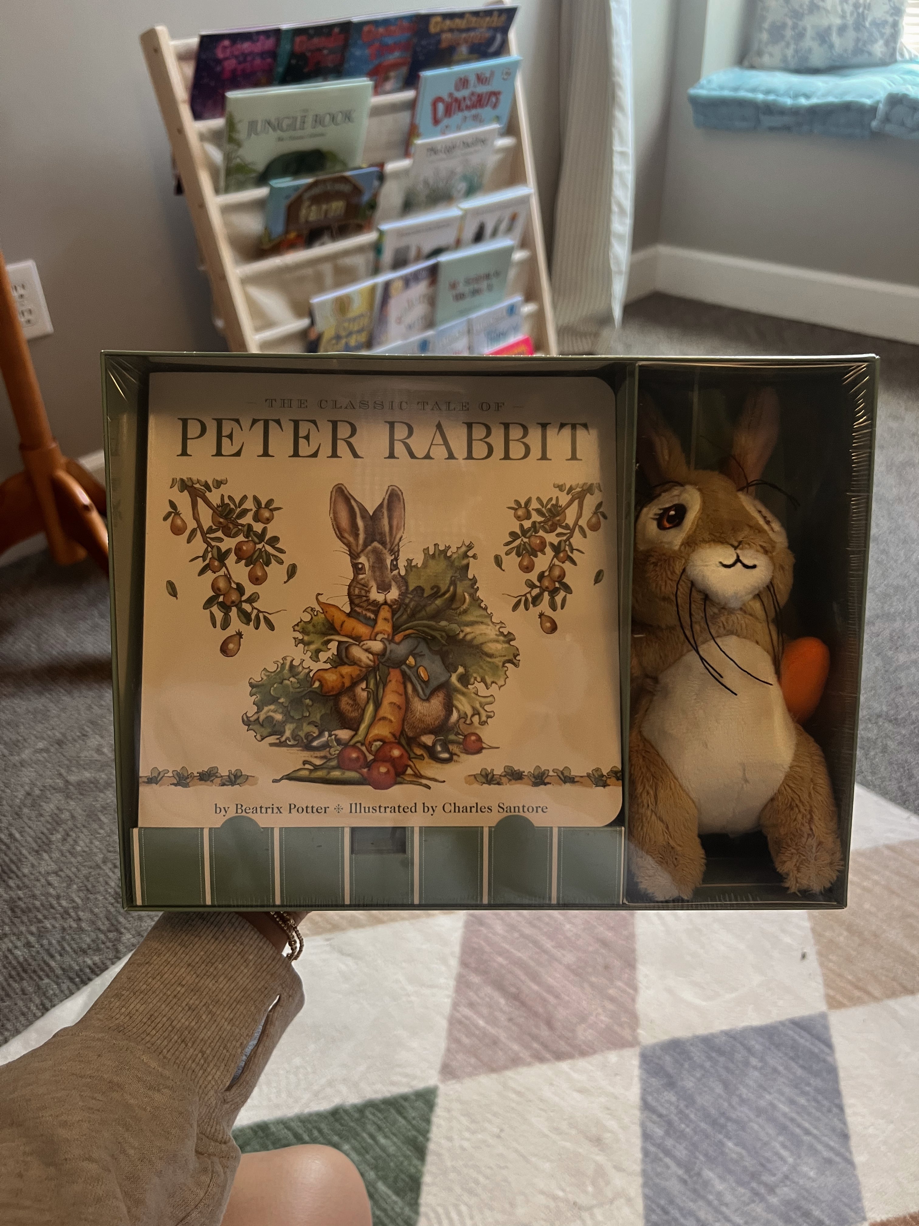 Peter Rabbit Book+ Plush