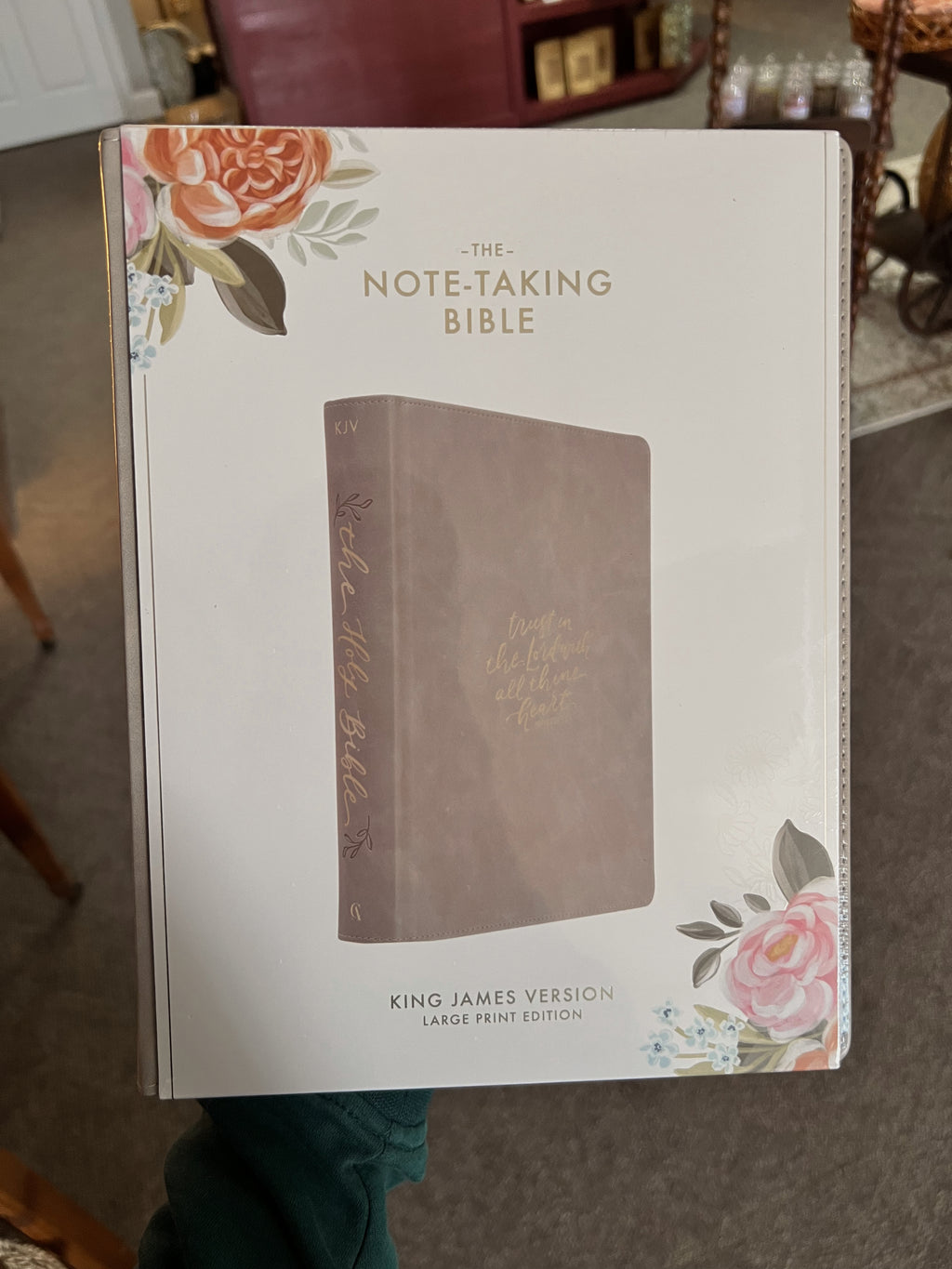 KJV notetaking bible, Large print/ Trust in the lord