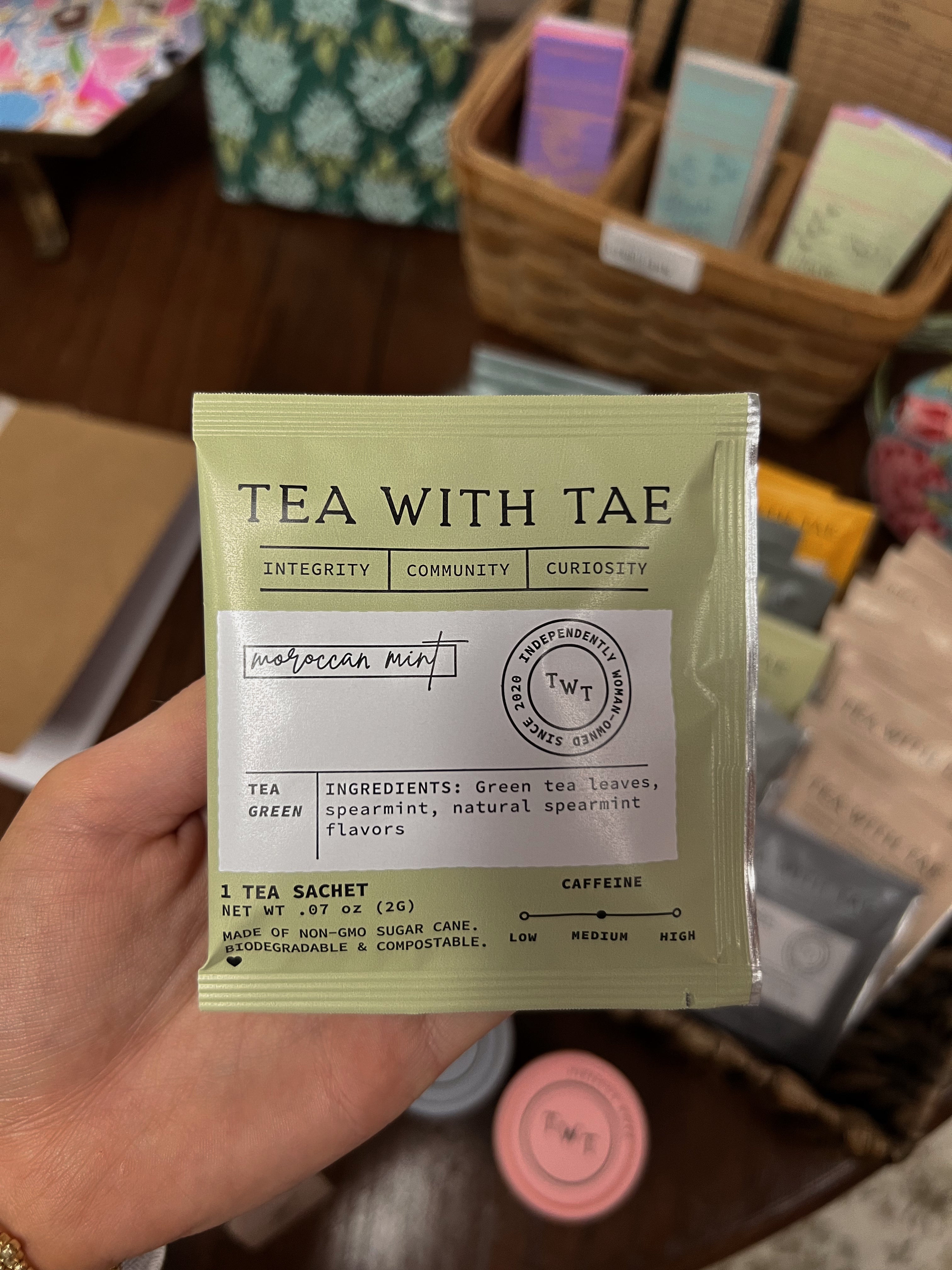 Tea with Tae, Single sachets