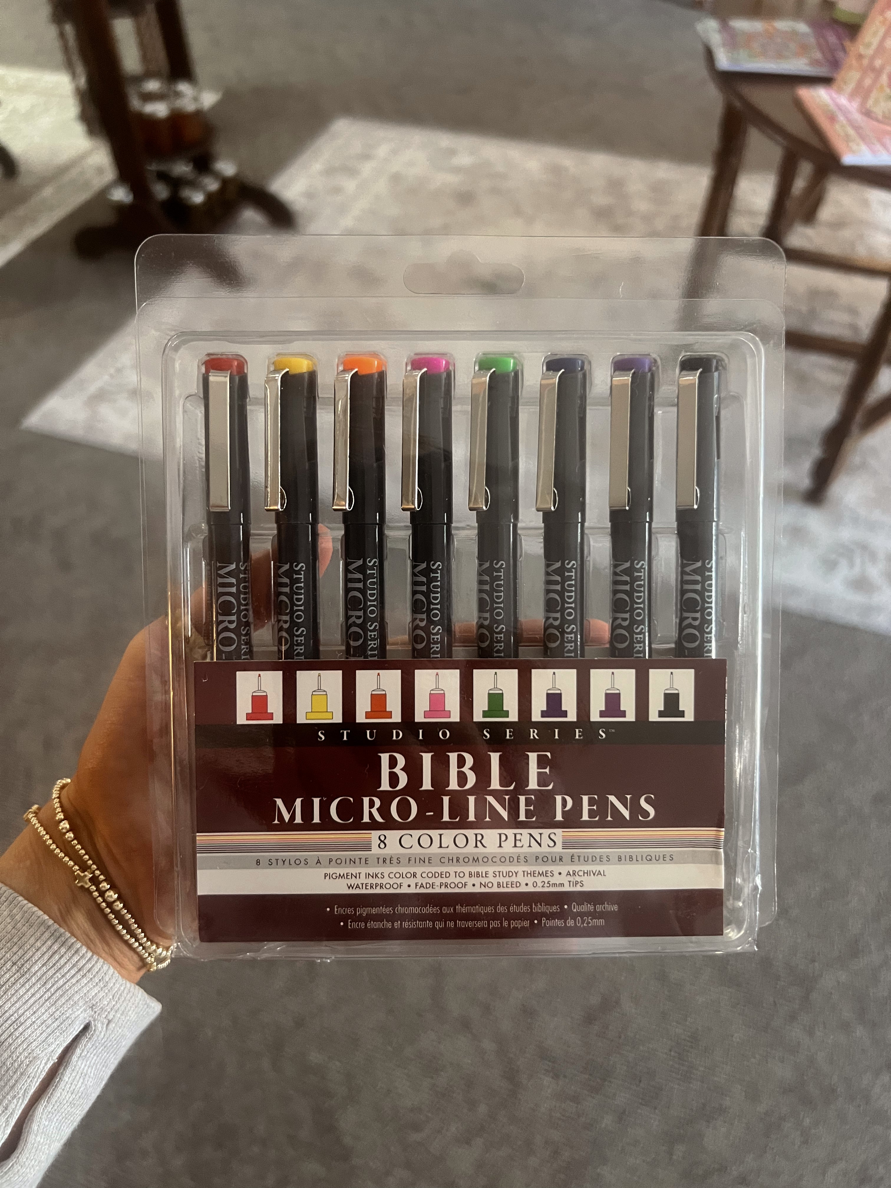 Bible Micro Line Pens, Studio Series