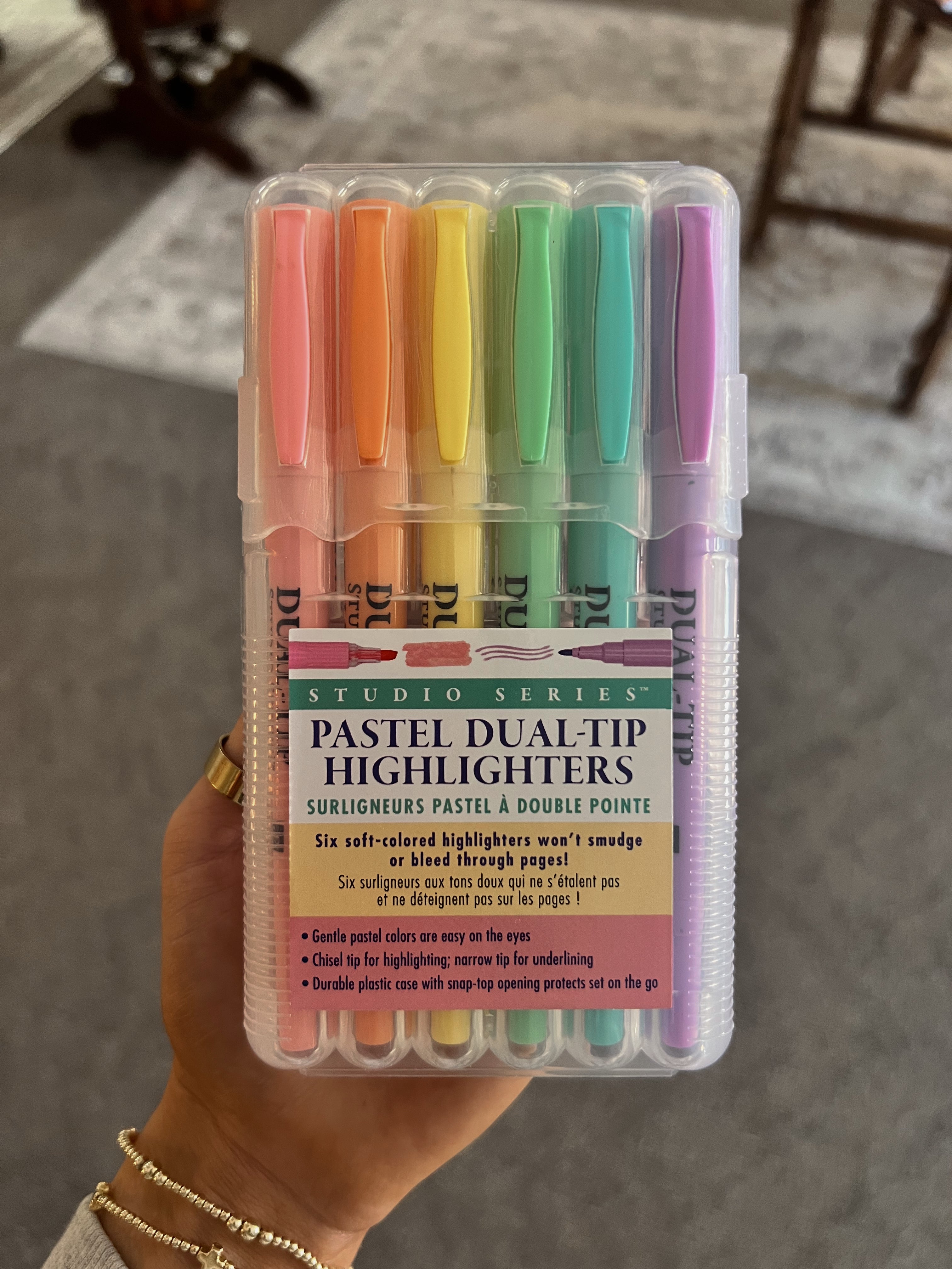 Pastel Dual Tip Highlighters, Studio Series