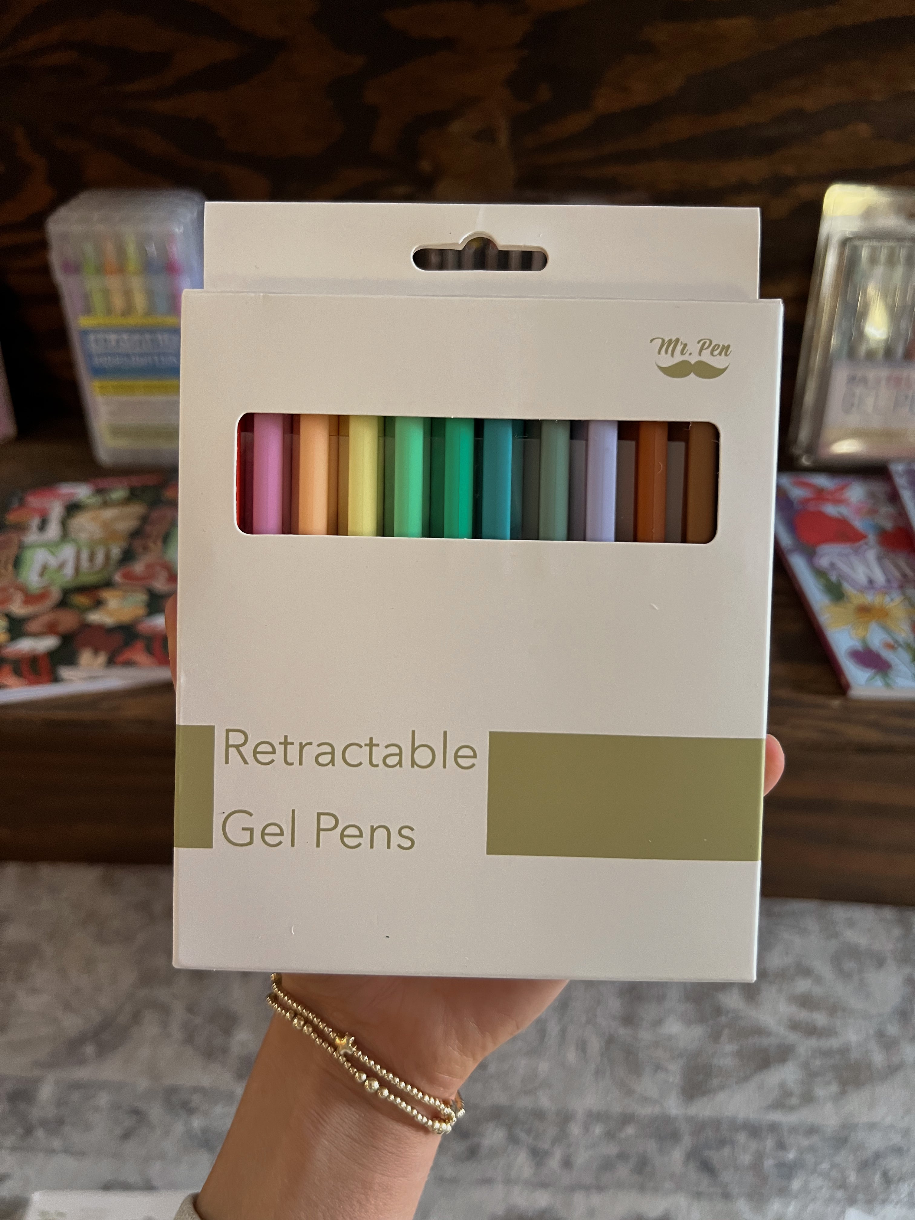 Gel pens, 12pc/ Mr.Pen