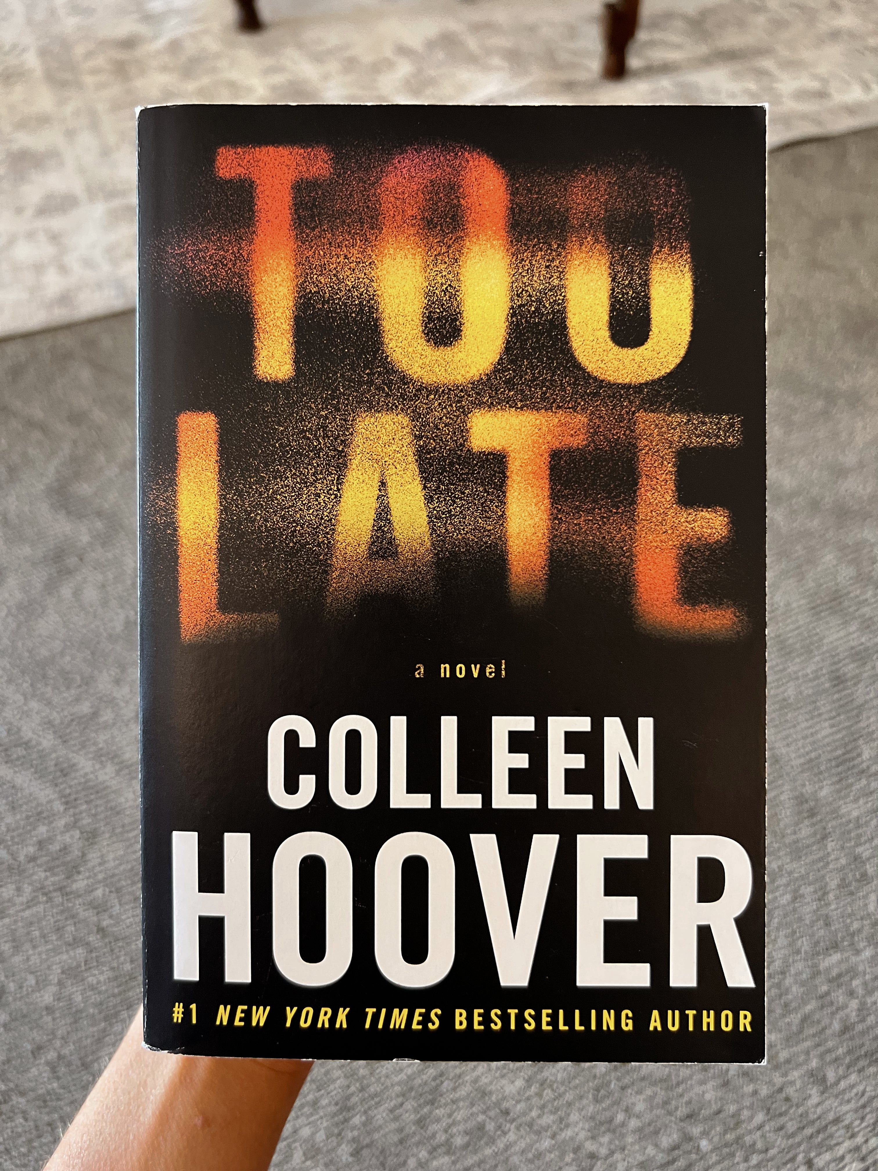 Hoover, Too Late