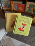 First words, with cute quilted friends