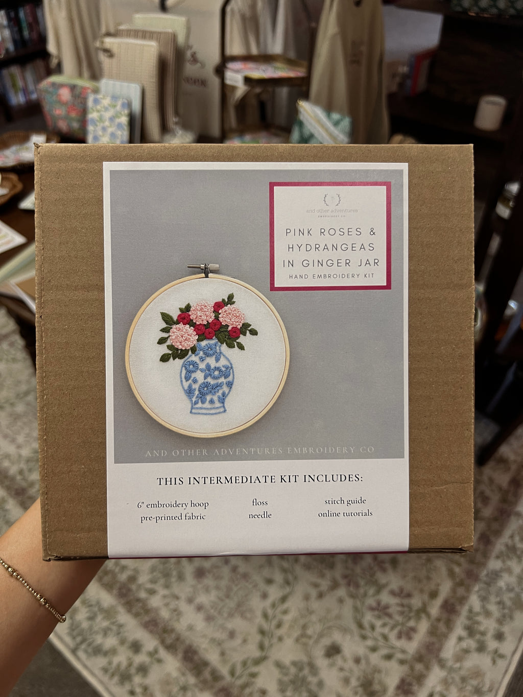 Intermediate embroidery kits