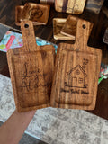 Engraved wood tray, Pickle & Plank