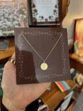 Embossed cross necklace, Daily Grace co.
