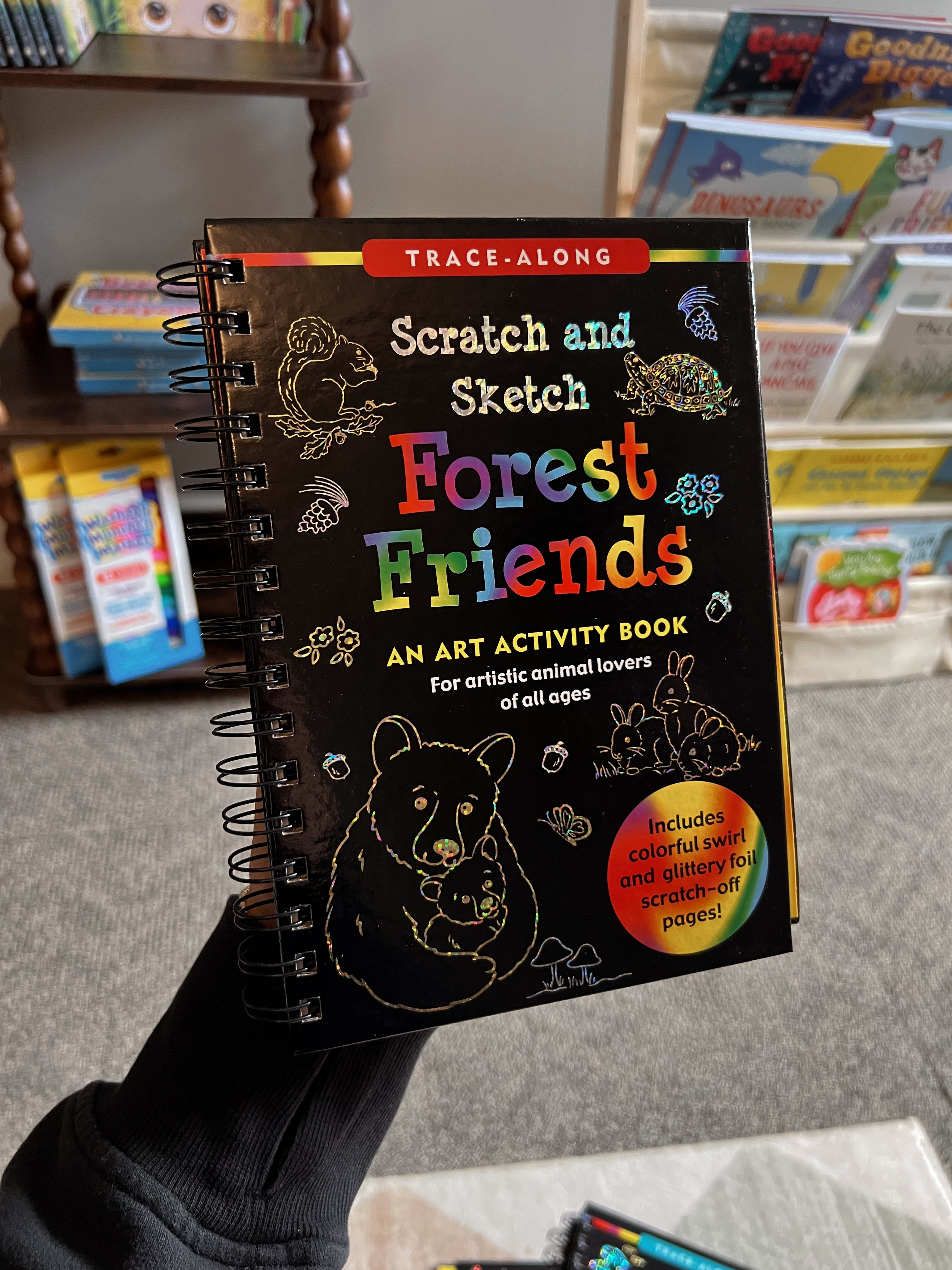 Etching book, Forest friends