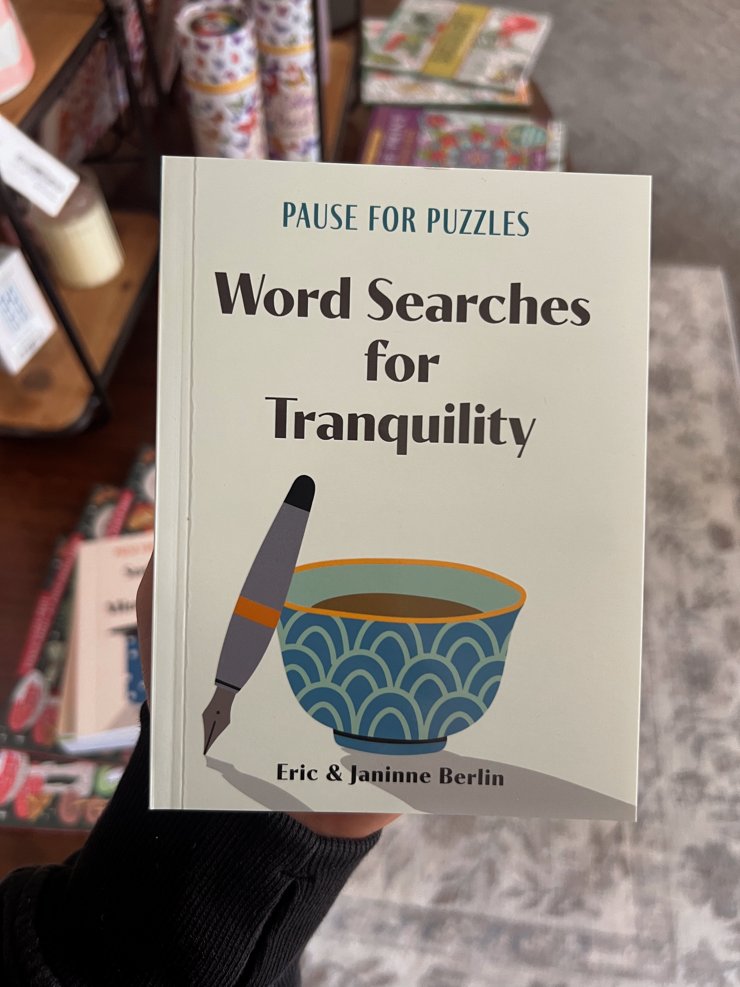Word searches for tranquility