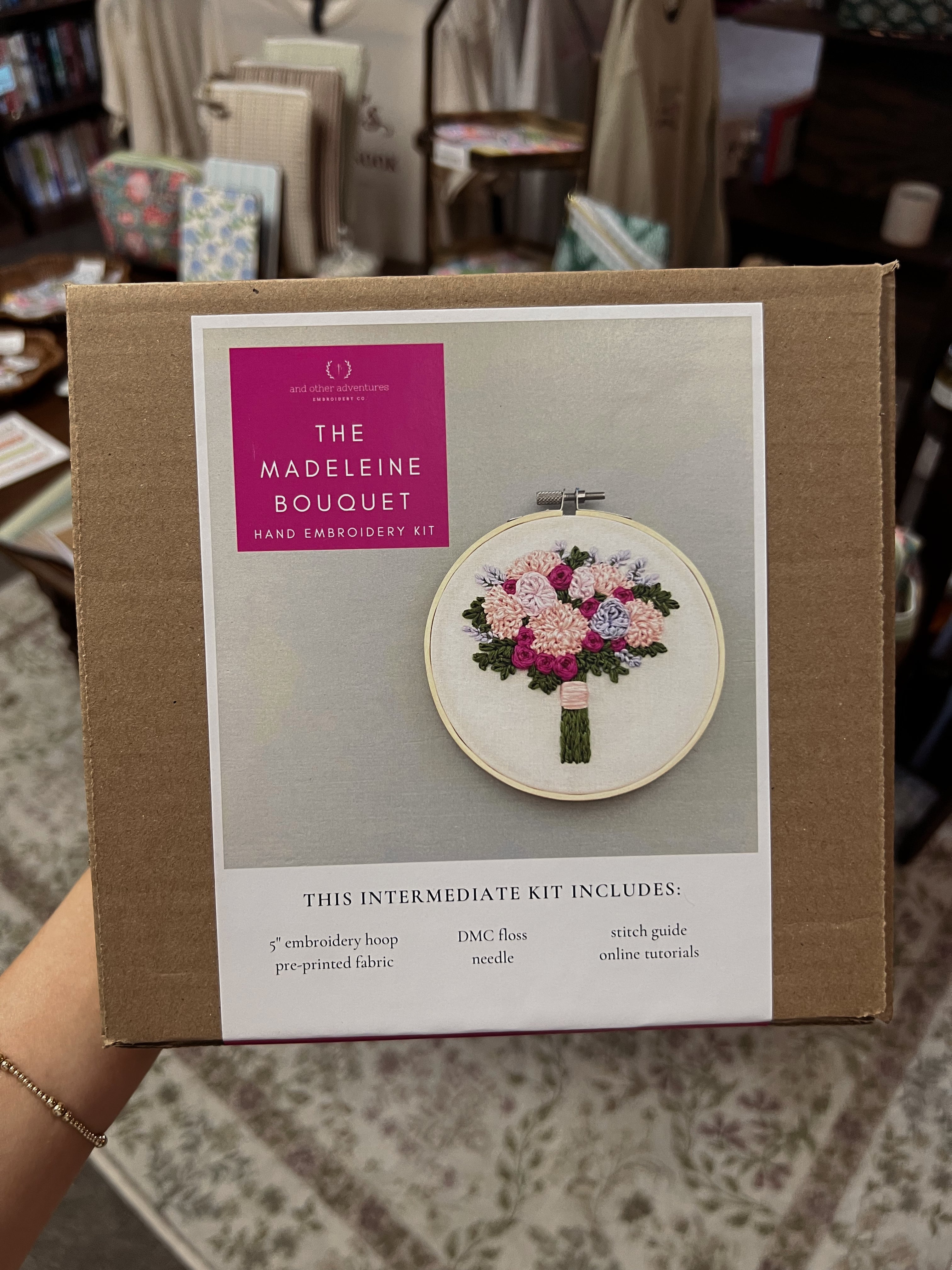 Intermediate embroidery kits