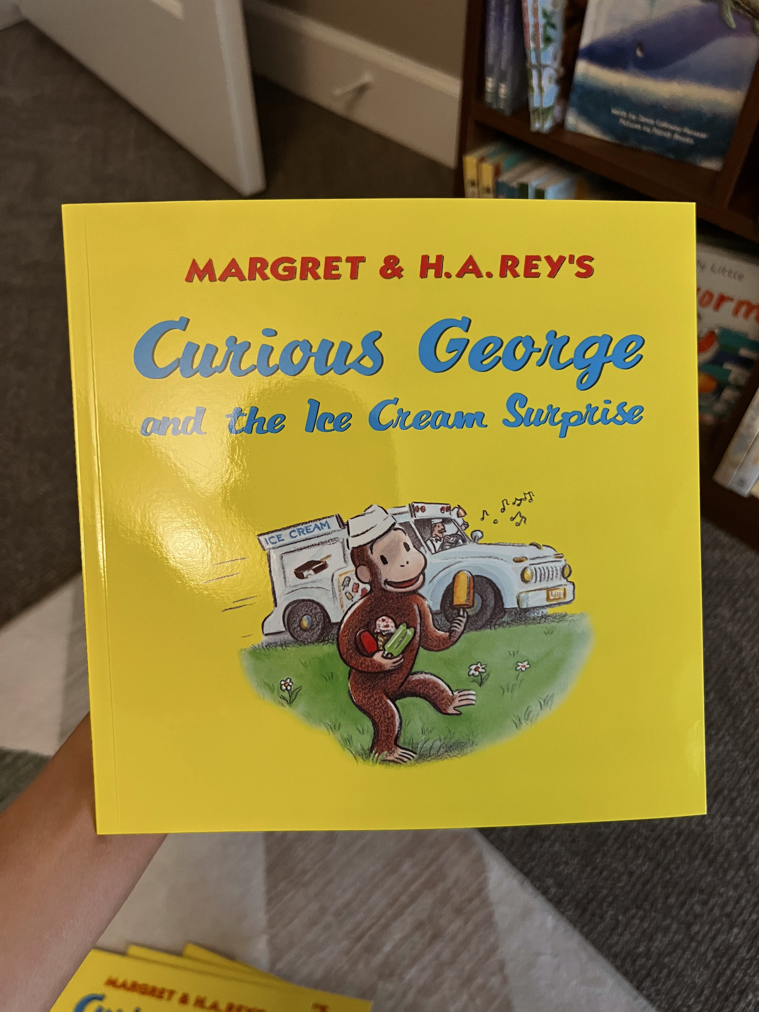 Curious George, and the ice cream surprise