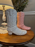 Boot vase/ Flora bunda